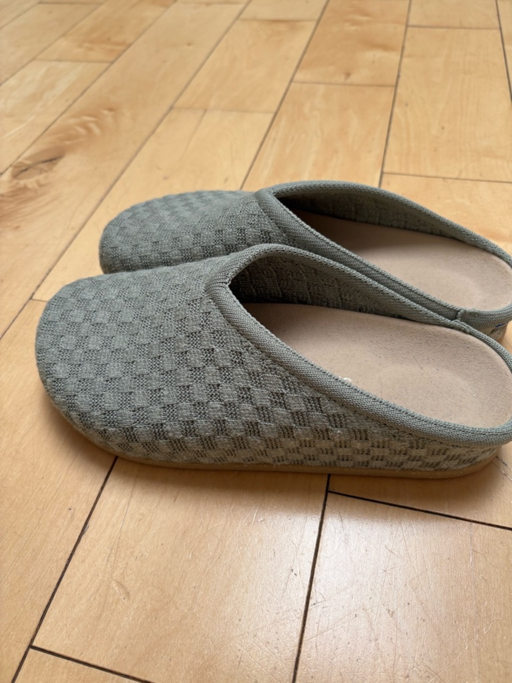 Rothy’s The Casual Clog Sage checked - Picture 4 of 6